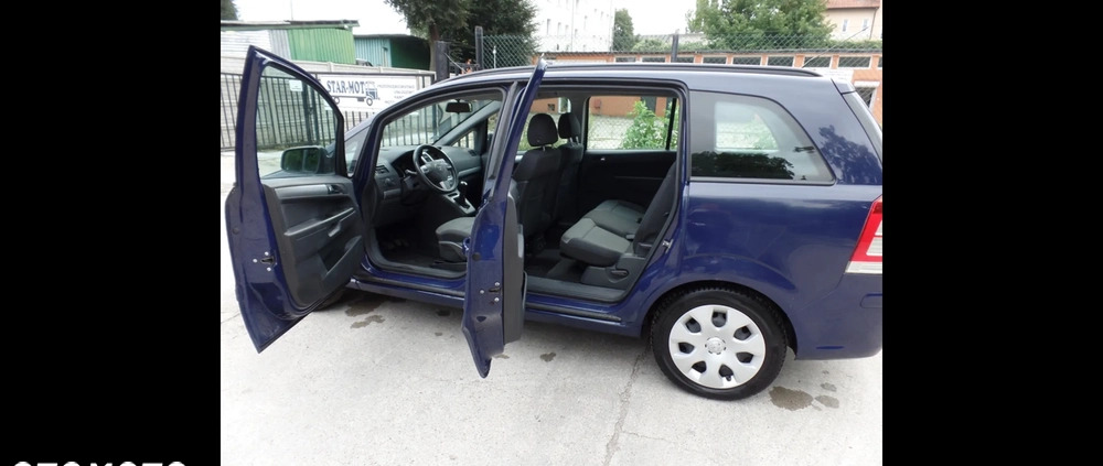 Opel Zafira cena 19500 przebieg: 292500, rok produkcji 2014 z Gryfino małe 466